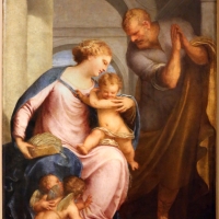 Pietro liberi, sacra famiglia con due angeli che formano una croce, 1652 ca - Sailko - Modena (MO)