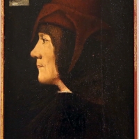 Scuola lombarda, ritratto d'uomo di profilo, 1490-1500 ca - Sailko - Modena (MO) 