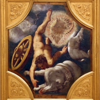 Tintoretto, tavole per un soffitto a palazzo pisani in san paterniano a venezia, 1541-42, caduta di fetonte - Sailko - Modena (MO)