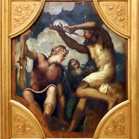 Tintoretto, tavole per un soffitto a palazzo pisani in san paterniano a venezia, 1541-42, giudizio di re mida - Sailko - Modena (MO)