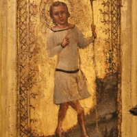 Tommaso barisini da modena, madonna col bambino, santi e scene della vita di cristo, 1345-55 ca. 02 cristo bambino - Sailko
