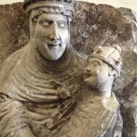 Wiligelmo, madonna dei cattania, 1100-1120 ca., dalla sagra di carpi 02 - Sailko