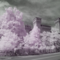 Castello di Vignola - infrarosso - Quart1984