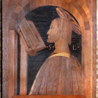 Cristoforo da lendinara, gli evangelisti, 1477, luca - Sailko - Modena (MO)