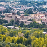 Rocca di Vignola vista da Savignano Alto - Quart1984
