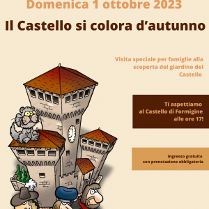 Il castello si colora d'autunno