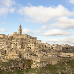 Vista panoramica di Matera con il Duomo - Simone Antonazzo / ENIT SpA