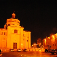 Chiesa di Santa Maria di Campagna notte - Phabius - Piacenza (PC)