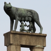 001904 monumento alla lupa - Gialess - Piacenza (PC)