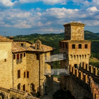 Panorama dalla torre - Giulosi - Vernasca (PC)