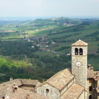 Vigoleno vista dall'alto della sua Torre - Annalisa.Caretto - Vernasca (PC)