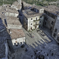 Borgo di Vigoleno dal Castello - Stefa-01 - Vernasca (PC)