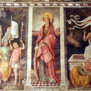 Affreschi della cappella di Santa Caterina, Collegiata di Santa Maria (Castell'Arquato) 07 - Mongolo1984