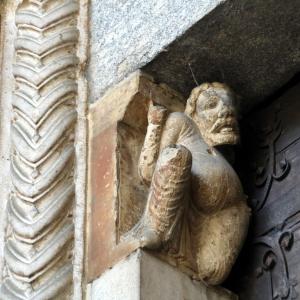 Basilica di Sant'Antonino (Piacenza), portale di marmo (1172) 11 by Mongolo1984