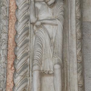 Basilica di Sant'Antonino (Piacenza), portale di marmo (1172) 07 - Mongolo1984