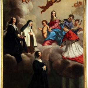 Giovanni Francesco Ferrante, Madonna in gloria e santi - Mongolo1984