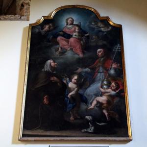 Venceslao Carboni, Madonna in trono con i Santi Gregorio X e Margherita da Cortona 02 by Mongolo1984