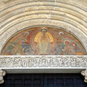 Duomo (Piacenza), portale centrale, archivolto 02 - Mongolo1984