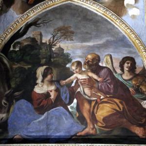 Duomo di Piacenza, Guercino, Riposo durante la fuga in Egitto 02 - Mongolo1984