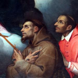 Camillo Procaccini, Madonna in gloria con i santi Tommaso, Carlo e Francesco 04 - Mongolo1984