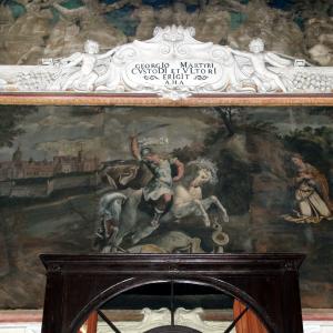 Chiesa di San Sisto (Piacenza), san giorgio e il drago 02 - Mongolo1984