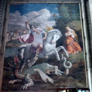 Bernardino Gatti detto il Soiaro, San Giorgio che uccide il drago 1543) 01 - Mongolo1984