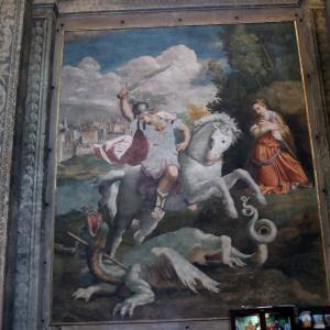Bernardino Gatti detto il Soiaro, San Giorgio che uccide il drago 1543) 04 - Mongolo1984