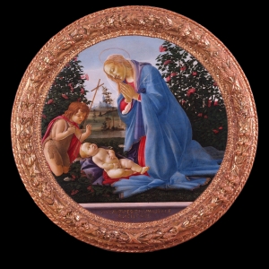 Madonna adorante il Bambino con San Giovannino - Alessandro Bersani