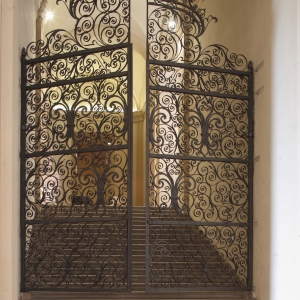 Cancello in ferro battuto, XVII secolo - Carlo Pagani