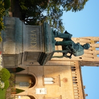 Monumento Giuseppe Verdi (con basamento) - Busseto - IL MORUZ