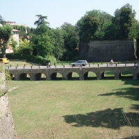 Pontile ingresso cittadella di Parma