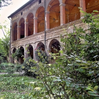 Rocca di San Secondo Parmense - Loggiato sul giardino interno - Caba2011