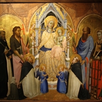 Agnolo Gaddi Madonna con Bambino in trono e Santi - Waltre Manni - Parma (PR)