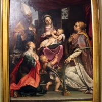Agostino carracci, madonna col bambino e santi, 1586, da galleria nazionale di parma 01 - Sailko - Parma (PR)