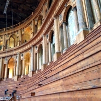 Teatro Farnese dettaglio - Waltre manni - Parma (PR)