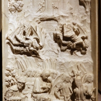 Giovanni antonio amadeo (ambito), fuga in egitto, 1475-1500 ca., da certosa di parma, 01 - Sailko - Parma (PR)