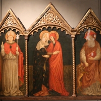Jacopo loschi, visitazione tra i ss. ilario e girolamo, 1460-70 ca. 01 - Sailko - Parma (PR)