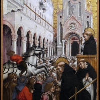 Agnolo e bartolomeo degli erri, polittico di san pietro martire, 1460-90 ca., da s. domenico a modena, 04 - Sailko - Parma (PR)