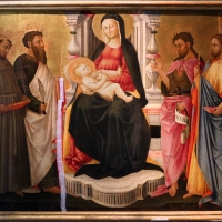 Neri di bicci, madonna col bambino e quattro santi, 1440-50 ca - Sailko - Parma (PR)