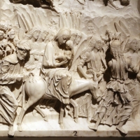 Giovanni antonio amadeo (ambito), fuga in egitto, 1475-1500 ca., da certosa di parma, 06 - Sailko - Parma (PR)