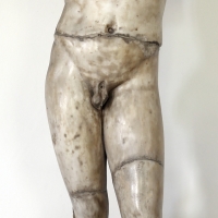 Arte romana, statua di satiro - Sailko - Parma (PR)