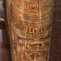 Età tarda, sarcofago di osoroeris, da zagazig - Sailko