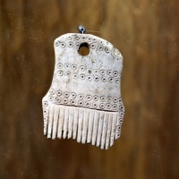 Bronzo medio e recente, pettini in corno di cervo, da castione dei marchesi, xvi-xii secolo ac. ca. 06 - Sailko