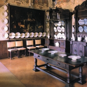 The ancient Dining Room in the Castle of Fontanellato - Castelli del Ducato