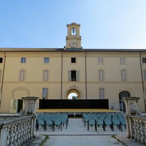 Villa Pallavicino (Busseto) - facciata posteriore del Palazzo delle Scuderie 2019-06-19 - Parma1983