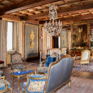 Marquise Lina Raimondi Gambarotta's Living Room - Mariella Delnevo