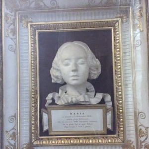 La bambina Maria Sanvitale nella Rocca di Fontanellato - Museo Rocca Sanvitale di Fontanellato