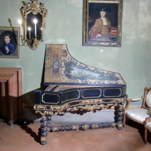 Rocca Sanvitale - The restored harpsichord of the Rocca di Fontanellato photo credits: |Francesca Maffini| - Segreteria