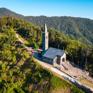 Il Santuario della Madonna della Guardia, posto sulla Via Francigena - ENIT SpA