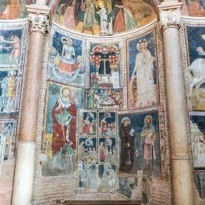 Battistero di Parma, nicchie affrescate - ENIT SpA